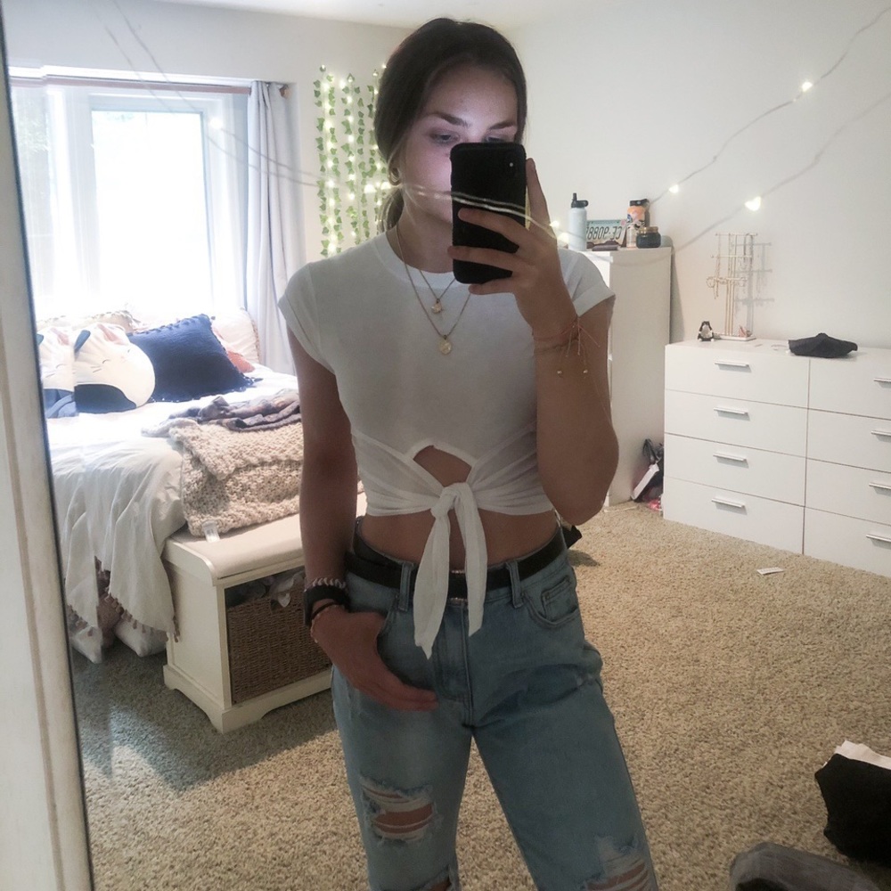 Urban Outfitters tie up top